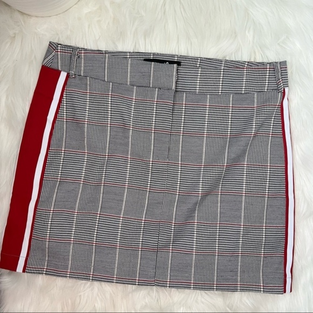 Leeli + Lou‎ Checkered Skirt